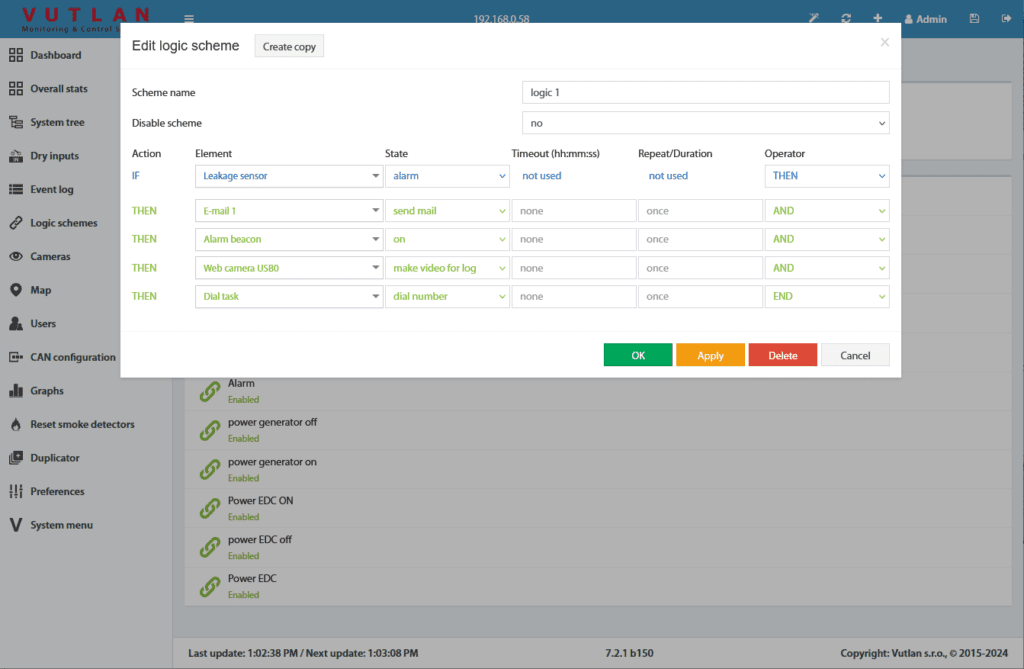 Configurable Logic Schemes